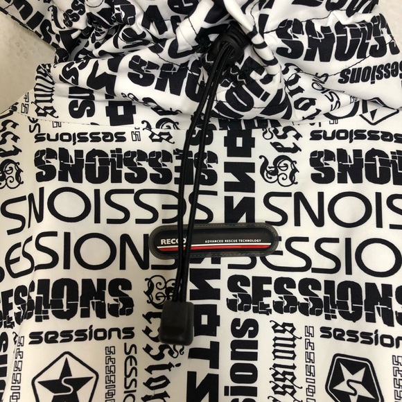 SOLD Sessions Snowboard Ski Jacket Insulated - Picture 9 of 12